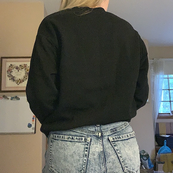 Ardene Black Crewneck - Picture 2 of 3